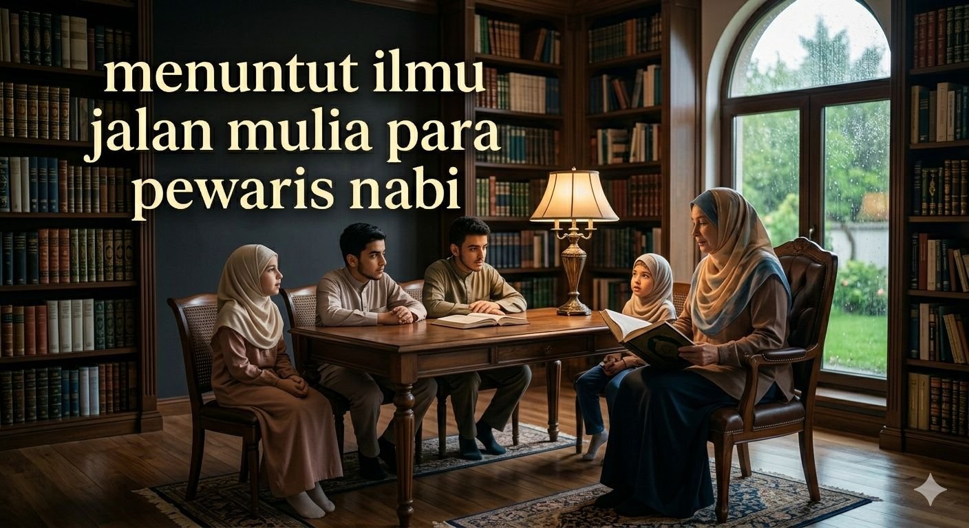 Menuntut Ilmu Jalan Mulia Para Pewaris Nabi